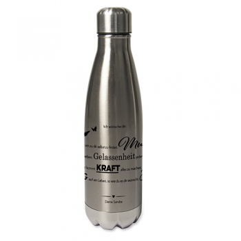 Preview: Edelstahl Thermoflasche 500 ml
